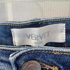 Vervet Women's Classic Blue Straight Leg Jeans